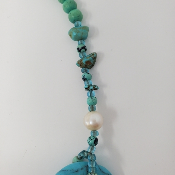 Turquoise Statement Necklace - Picture 6 of 16